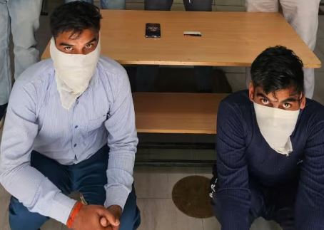 दिल्ली साइबर पुलिस द्वारा गिरफ्तार आरोपी (फाइल फोटो)