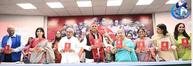 अखिलेश यादव ने खेला महिला कार्ड, 40 हजार पेंशन का ऐलान