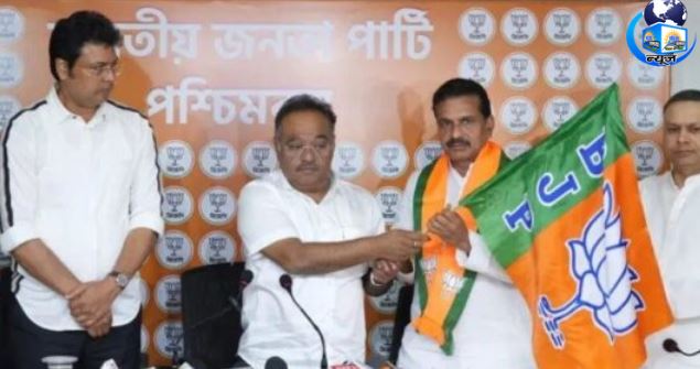 कांग्रेस के एकमात्र पार्षद रहे संतोष पाठक भाजपा में शामिल हुए