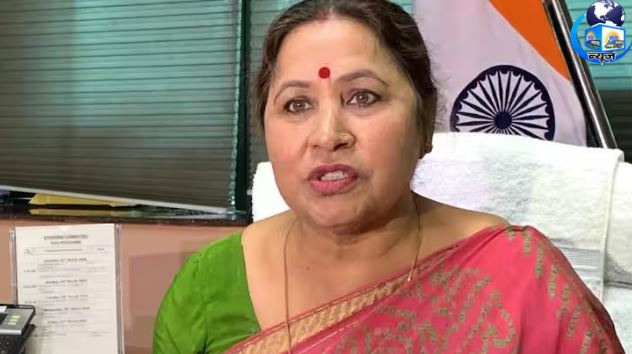 एमसीडी अध्यक्षा और भाजपा की नेता सत्या शर्मा का आप पार्टी पर जमकर हमला