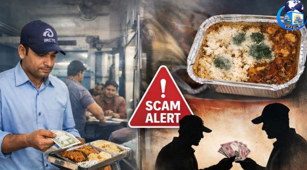 यात्रियों को बासी और खराब खाना बेचकर ठग (फाइल फोटो)