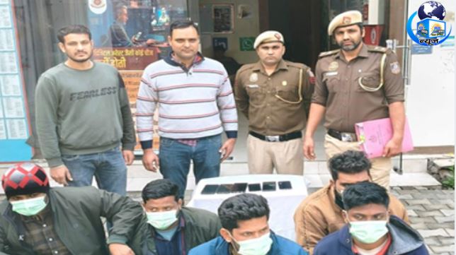 साइबर पुलिस ने दबोचे 5 शातिर