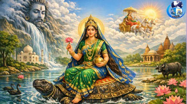 पृथ्वी पर देवी यमुना के अवतरण का पर्व (फाइल फोटो)