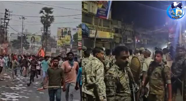 जंगीपुर में रामनवमी के दौरान भड़की हिंसा