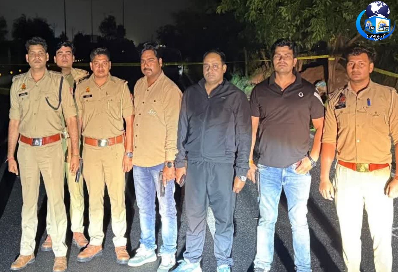 ग्रेटर नोएडा पुलिस ने एक बड़ी कार्रवाई को अंजाम