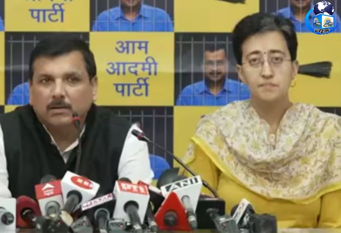 केजरीवाल के 'नए आवास' की तस्वीरें निकलीं फर्जी, आप पार्टी ने भाजपा को घेरा