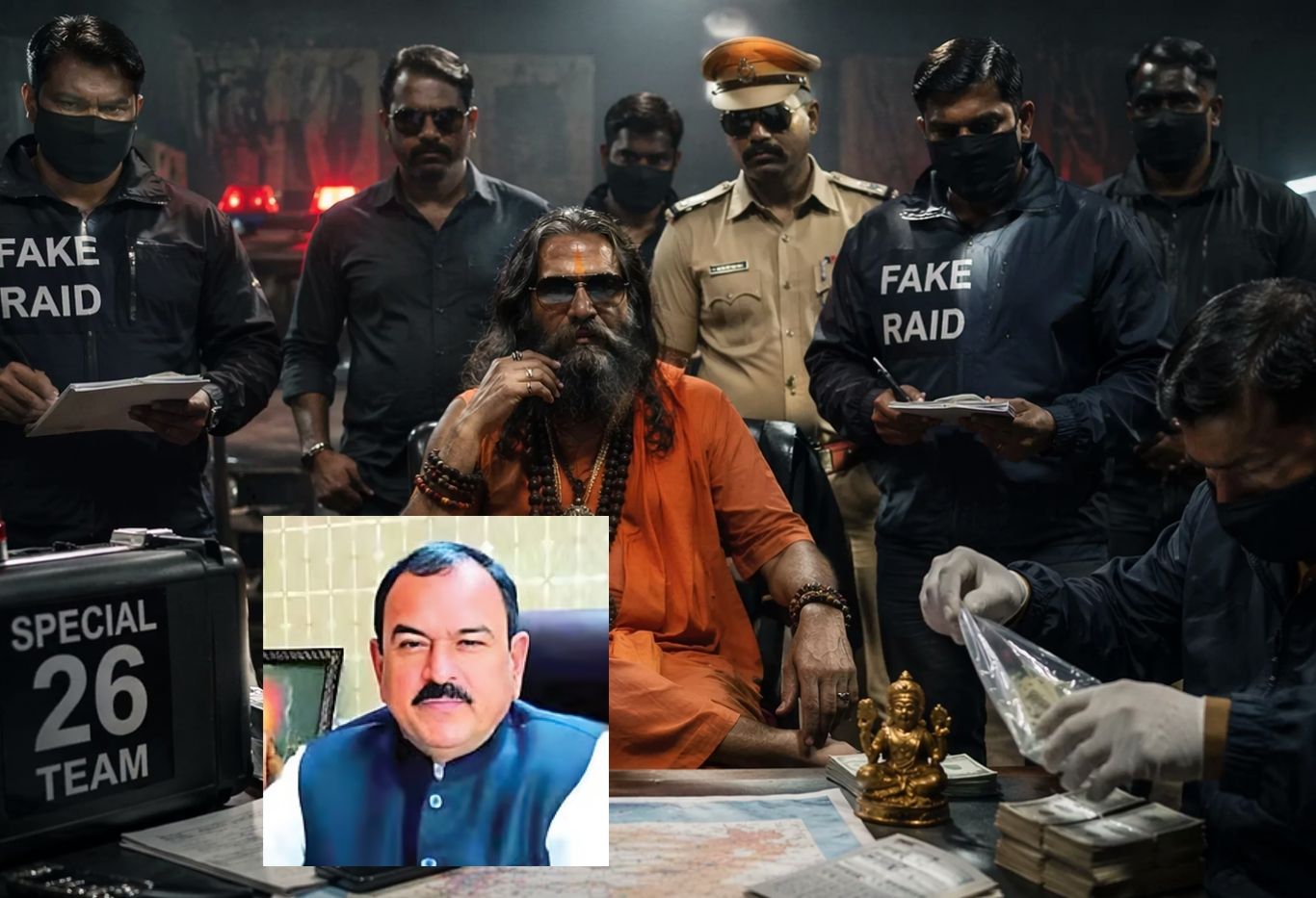 फिल्म 'स्पेशल 26' के रियल ठग बने 'भोंदू बाबा' (फाइल फोटो)