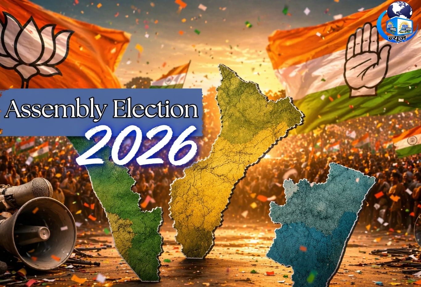 दूसरी तरफ तमिलनाडु में दिग्गजों का 'महा-नामांकन'