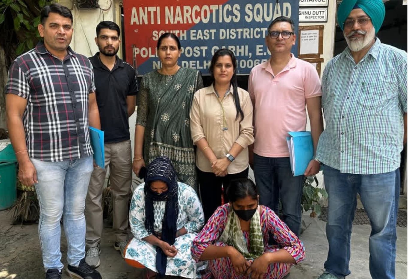 दिल्ली महिला ड्रग्स तस्करों के खिलाफ पुलिस की बड़ी कार्रवाई