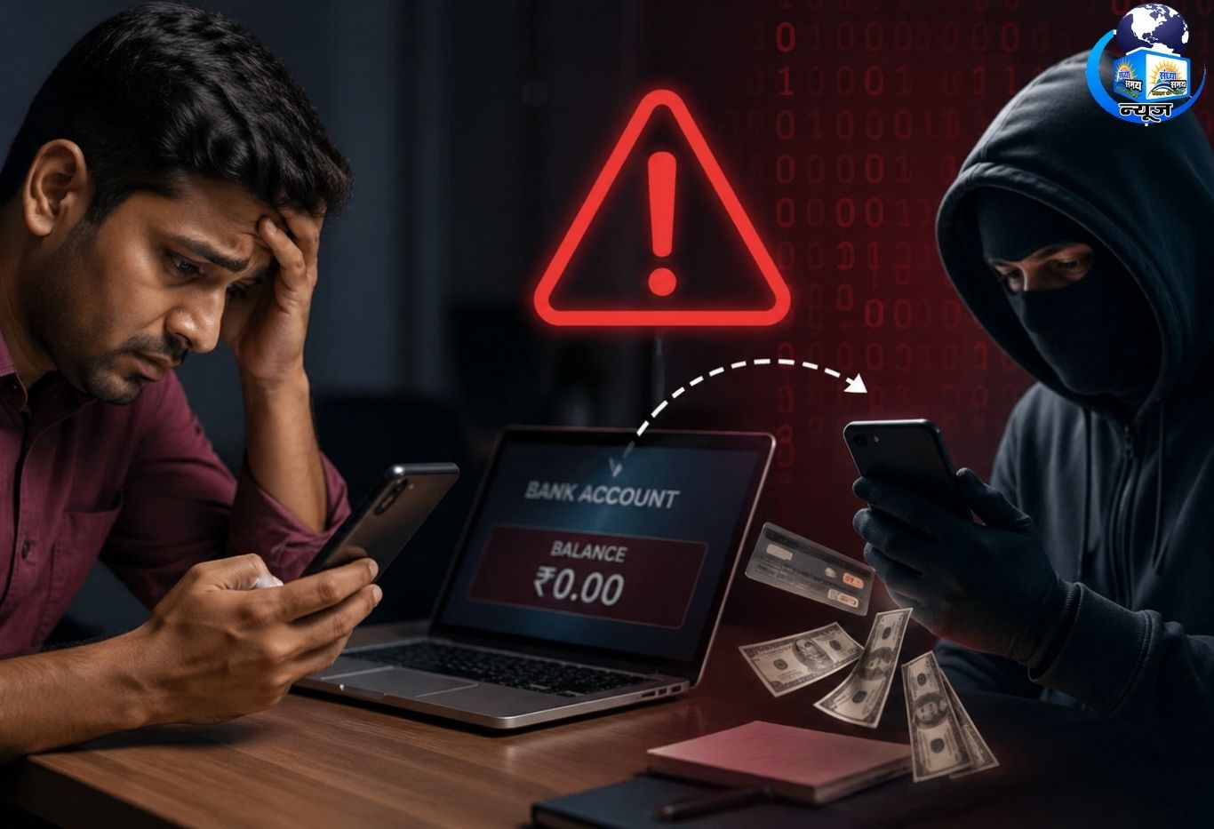 पुलिस, KYC और फ्री गिफ्ट के जाल में फंसते ही खाली हो रहा आपका बैंक अकाउंट (फाइल फोटो)