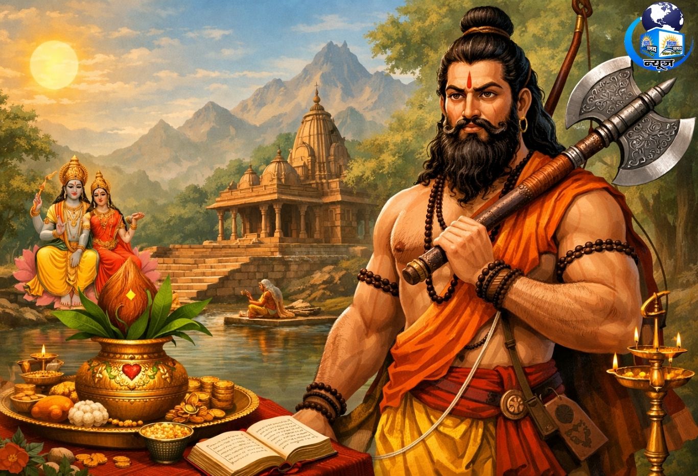 ब्राह्मण योद्धा भगवान परशुराम की जयंती