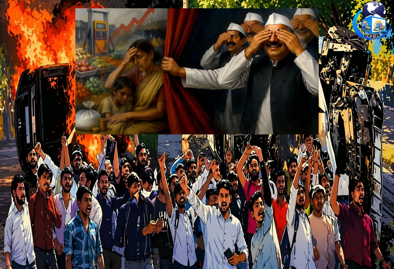 राजनीतिक लंपटगीरी: महंगाई छुपाओ, पाक का राग अलापो