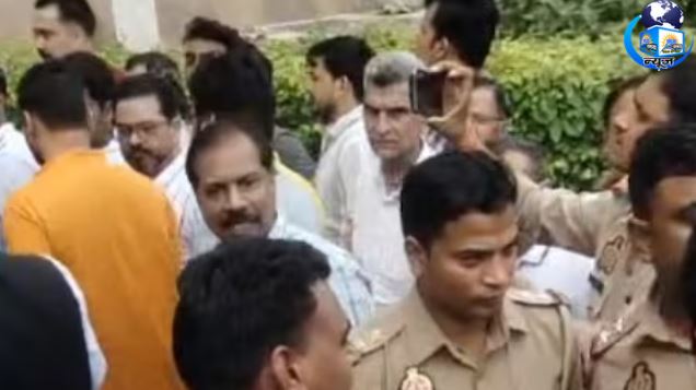 पुलिस के हस्तक्षेप के बाद समझौता