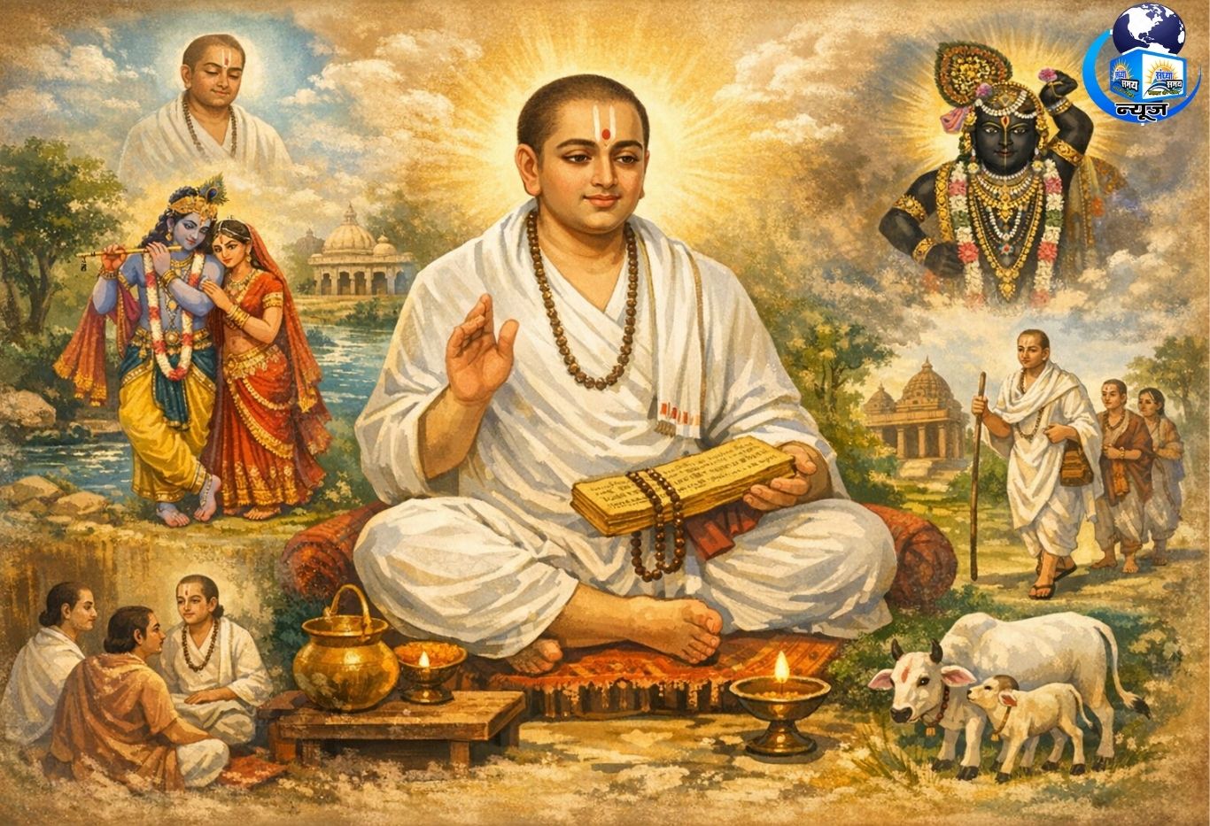श्रीकृष्ण भक्ति के अग्रदूत वल्लभाचार्य: जानिए 5 रोचक तथ्य (फाइल फोटो)