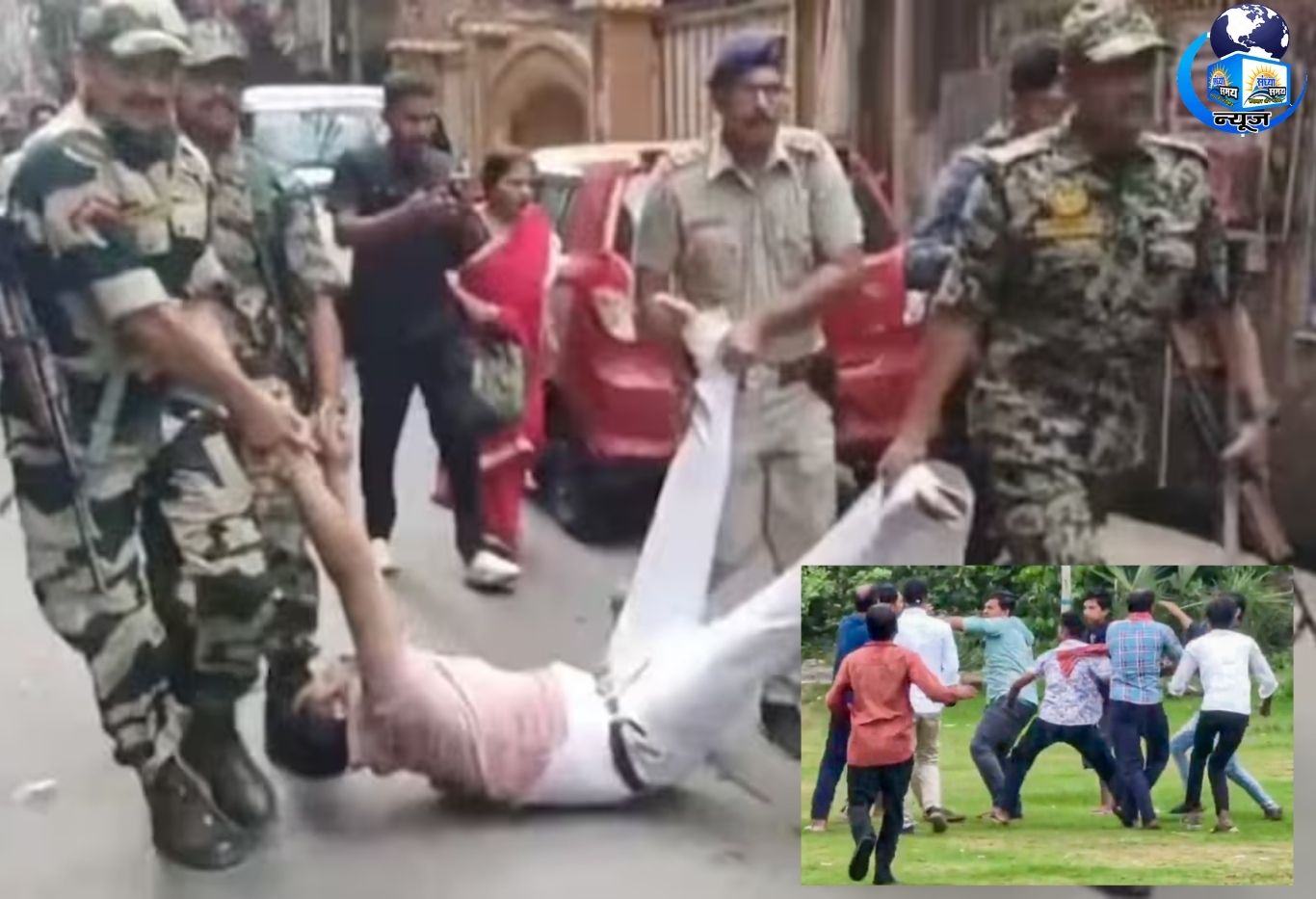 EVM गड़बड़ी से नाराज मतदाता, कई बूथों पर मतदान प्रभावित
