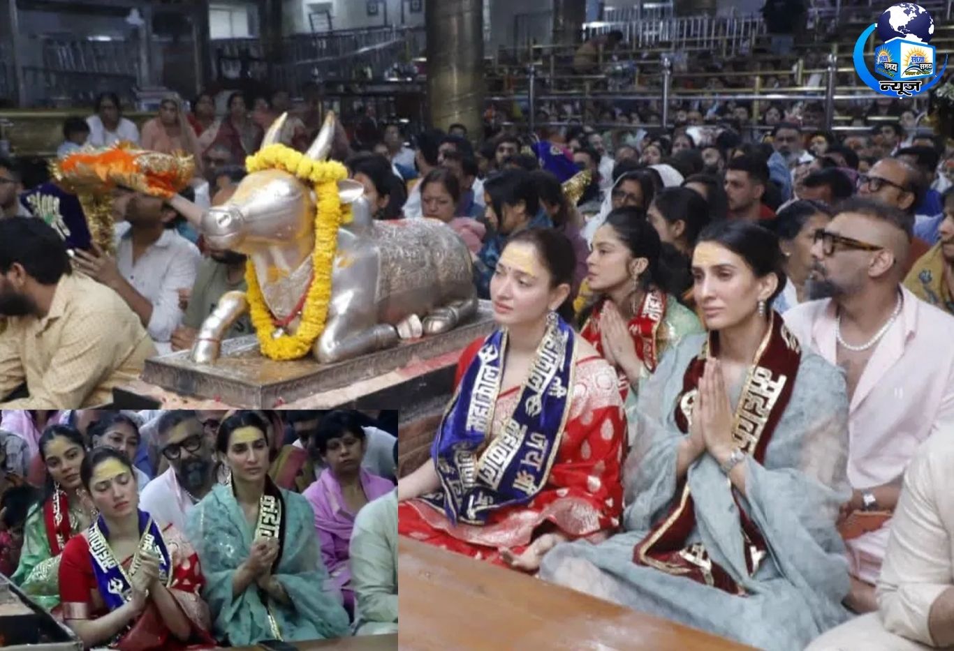 महाकाल की भक्ति में लीन दिखीं तमन्ना भाटिया