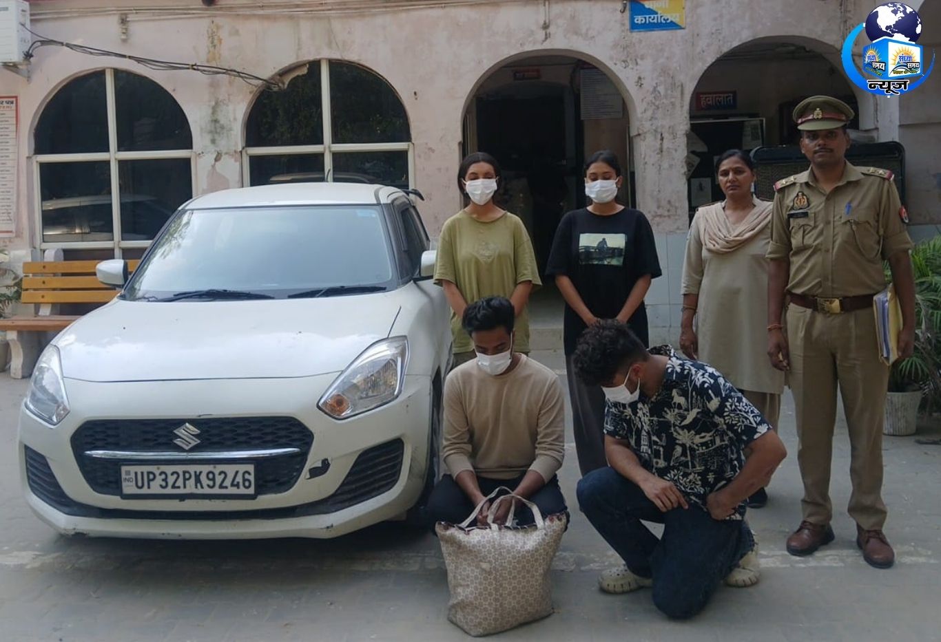 झूठे केस में फंसाने की धमकी देकर वसूले पैसे, 4 आरोपी गिरफ्तार