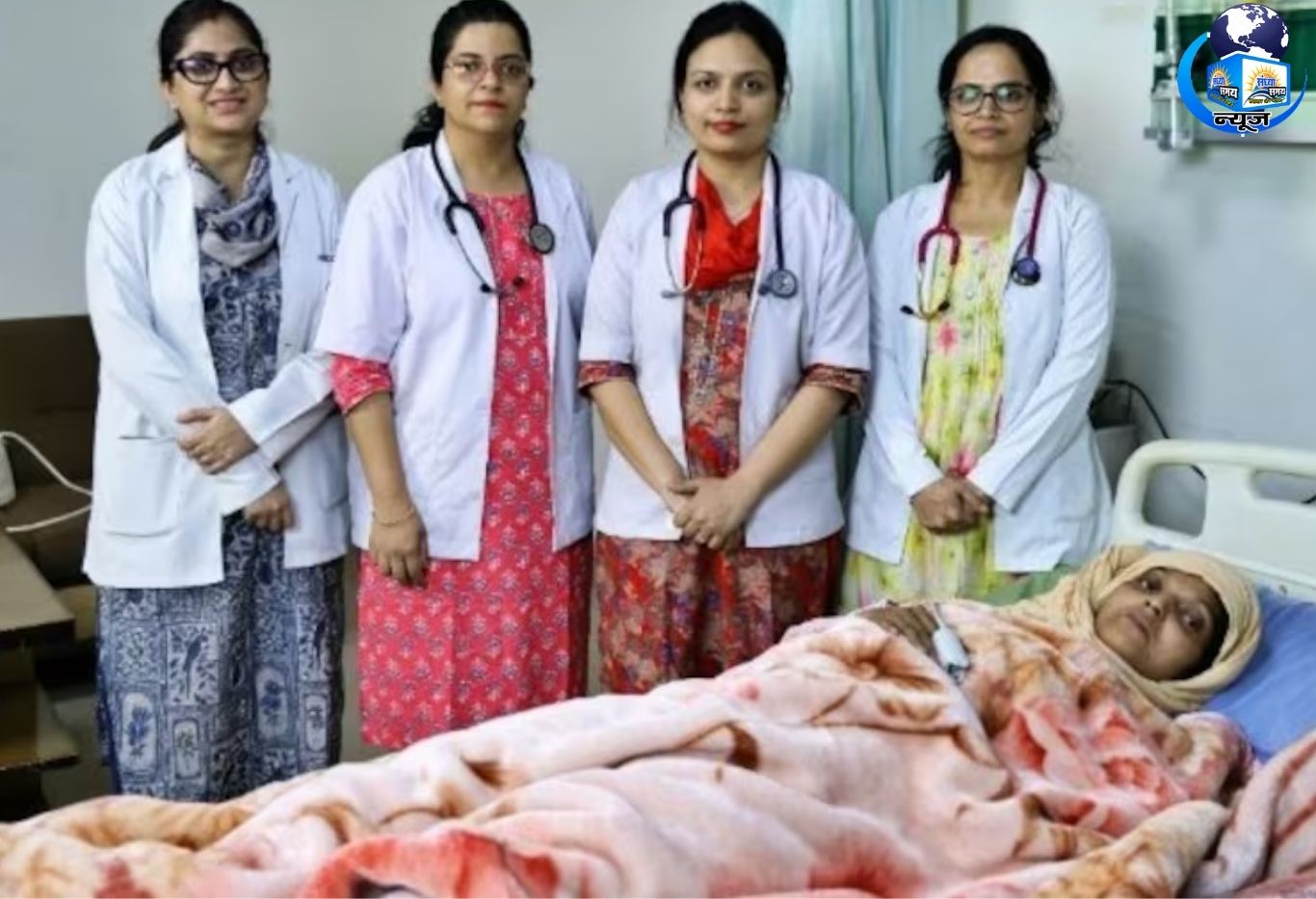 अमीना ने फिर दिखाई ममता और साहस की मिसाल