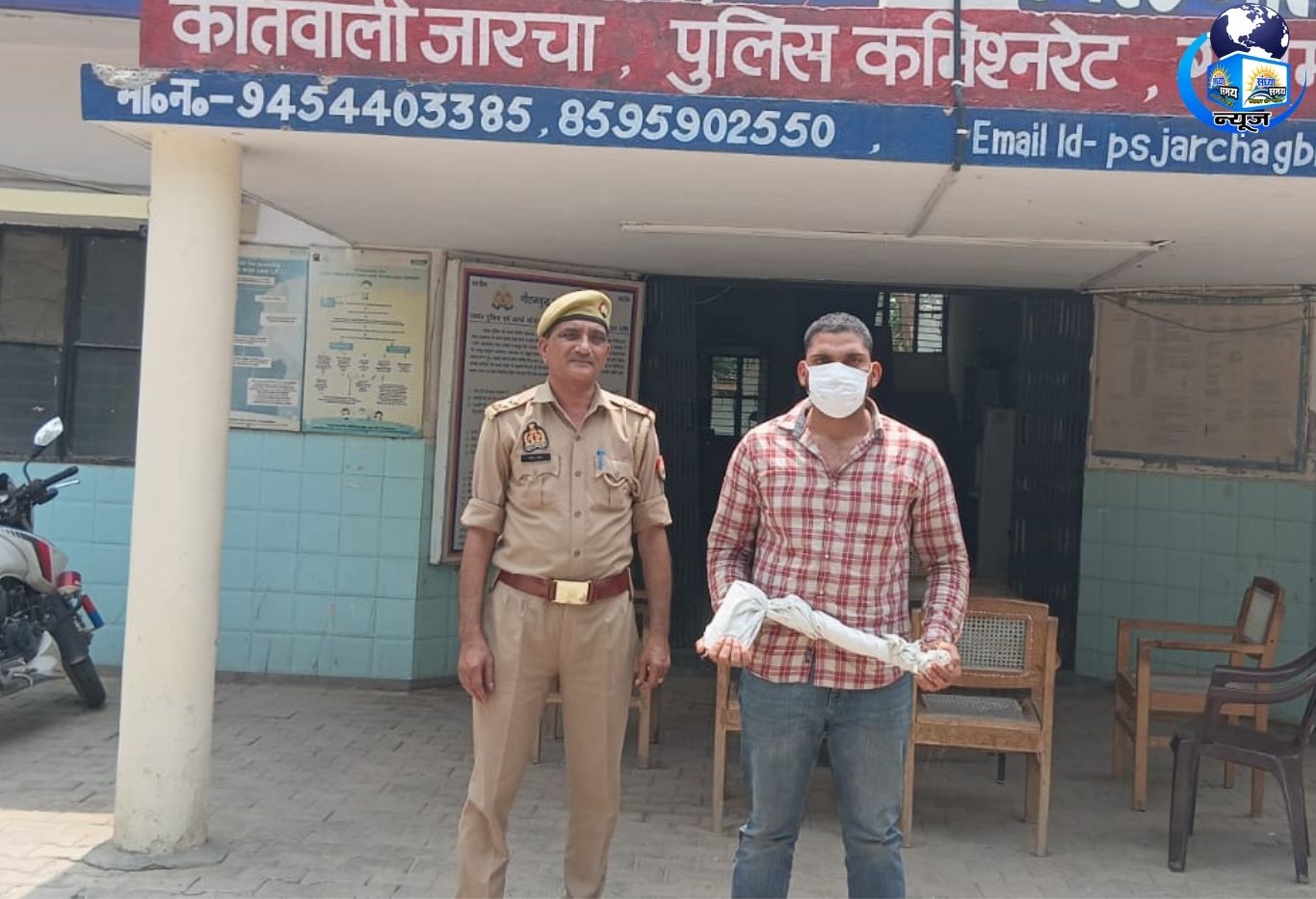 पुलिस ने वांछित अपराधी को धर दबोचा, अन्य आरोपियों की तलाश जारी