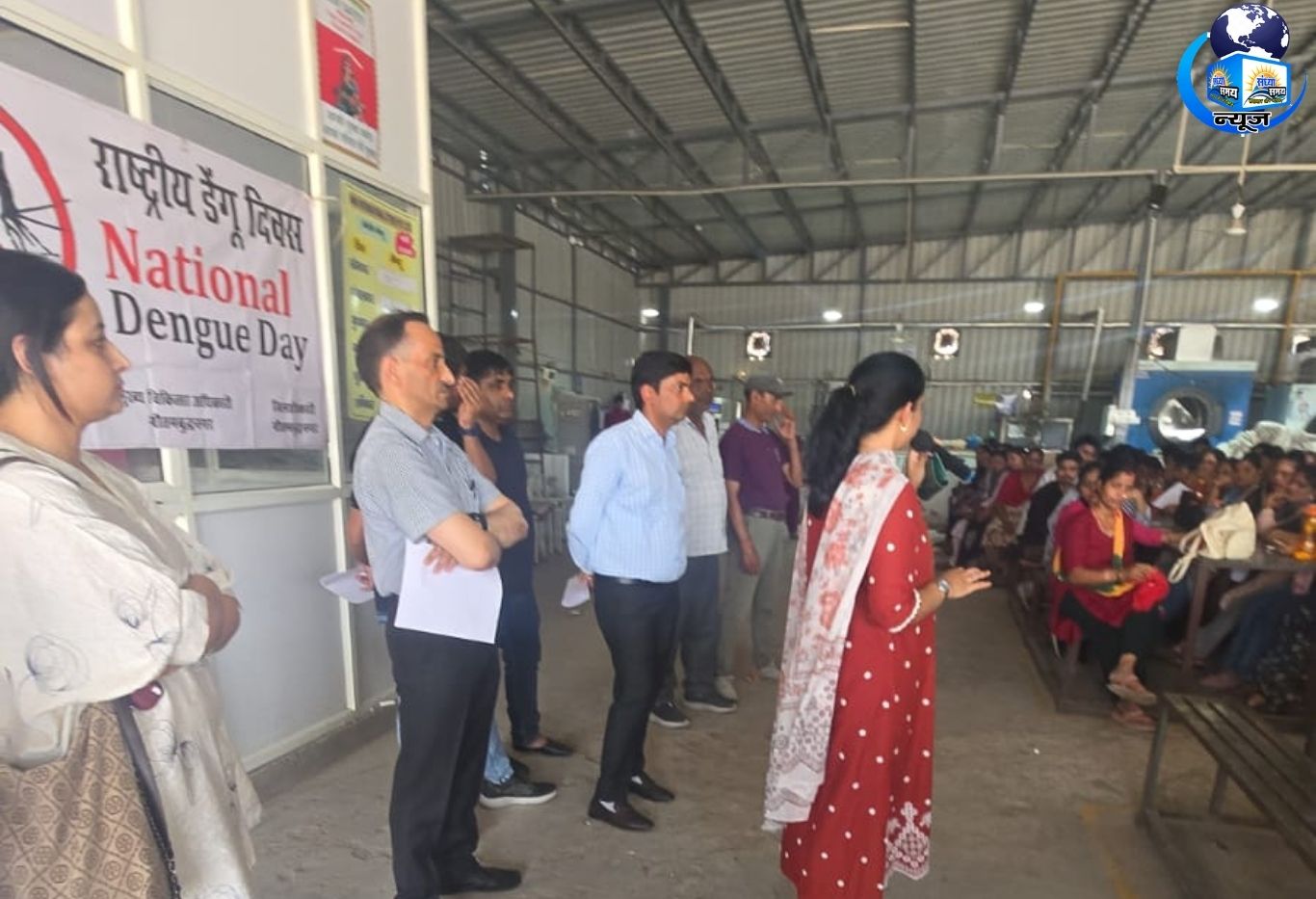 राष्ट्रीय डेंगू दिवस पर नोएडा में चला व्यापक सफाई और जागरूकता अभियान