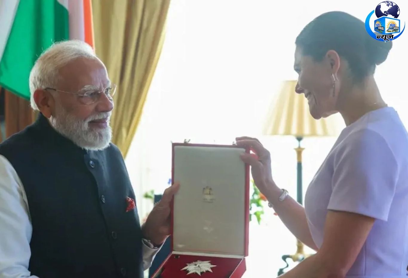 पीएम मोदी को मिला स्वीडन का सर्वोच्च सम्मान ‘पोलर स्टार’