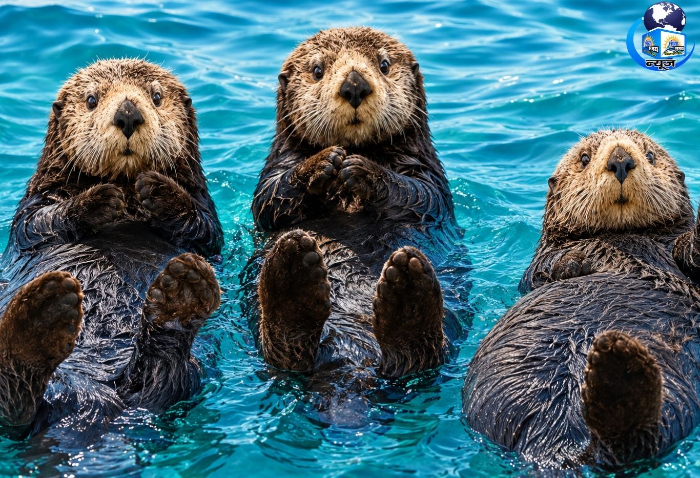 प्यार का इजहार या जीने की मजबूरी? जानिए Sea Otter का सच