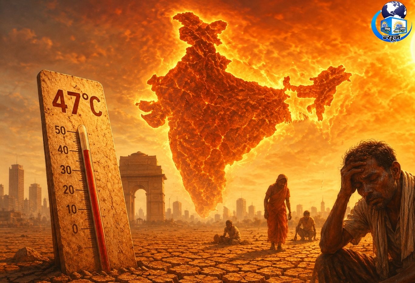 तपती धरती, बेबस इंसान: लू बनी राष्ट्रीय आपदा