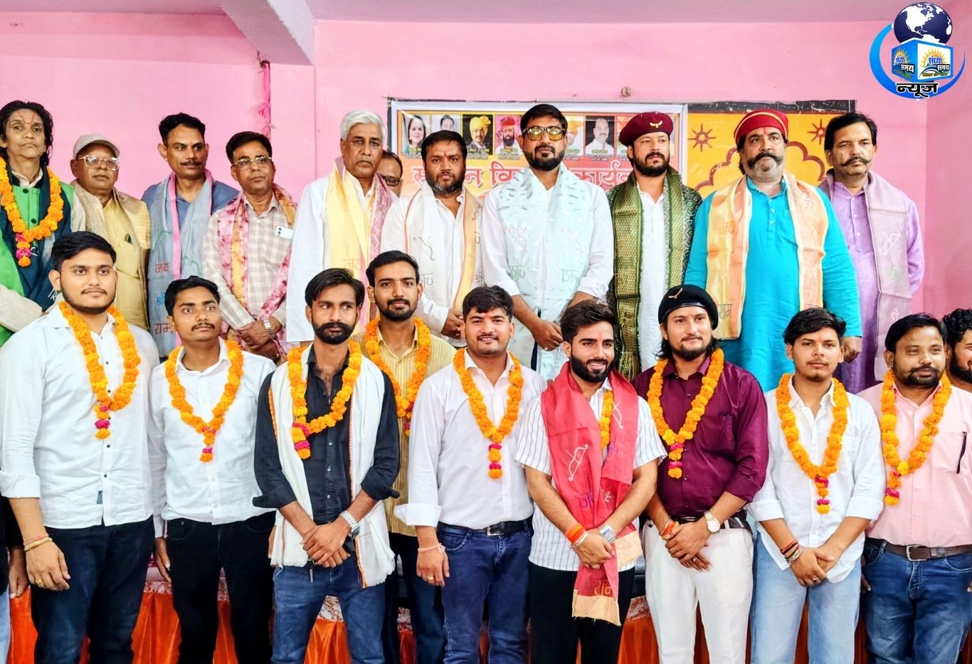 करणी सेना ने हाथरस में किया संगठन विस्तार, कई पदाधिकारियों की नियुक्ति