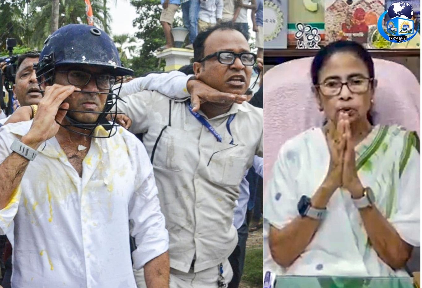 सोनारपुर में अभिषेक बनर्जी पर हमला, पथराव और हंगामे से गरमाई बंगाल की राजनीति