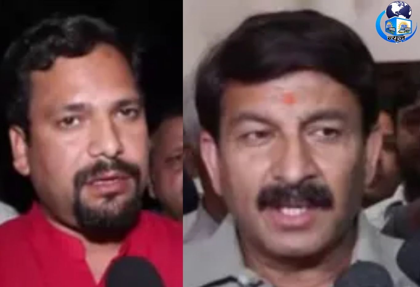 मनोज तिवारी और संजीव झा के बीच देर रात बहस