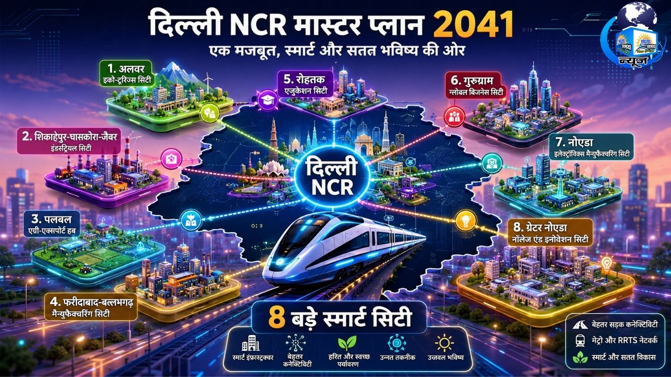 दिल्ली-एनसीआर का क्षेत्र बनेगा विश्वस्तर का सबसे बड़ा शहरी क्लस्टर (फाइल फोटो)