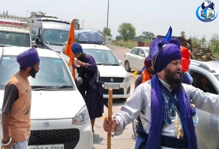 हिमाचल में खालसा राज टैक्स का विरोध तेज, निहंग सिख ने शुरू किया स्वैच्छिक दान
