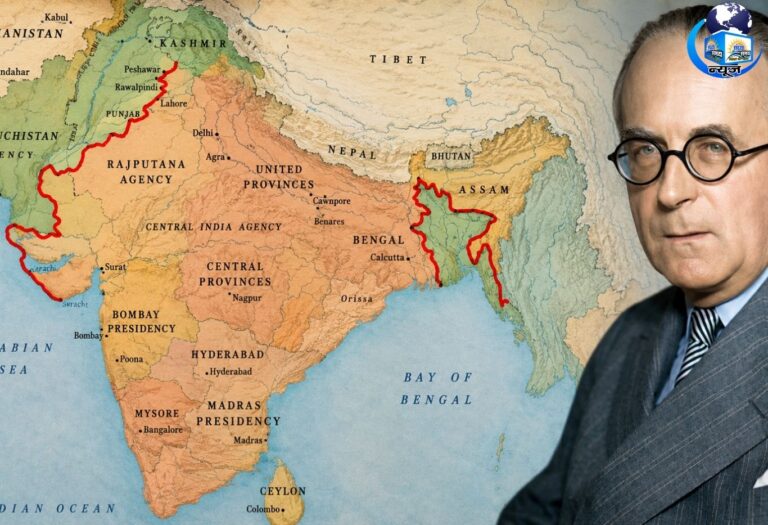 रैडक्लिफ लाइन: बिना भारत देखे दो देशों की तकदीर बदल दी