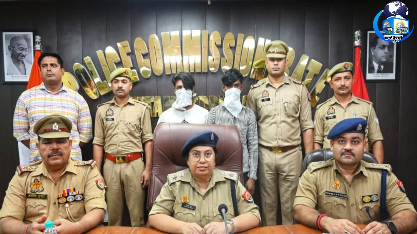 नोएडा पुलिस की बड़ी सफलता, वाहन चोरी गिरोह का भंडाफोड़