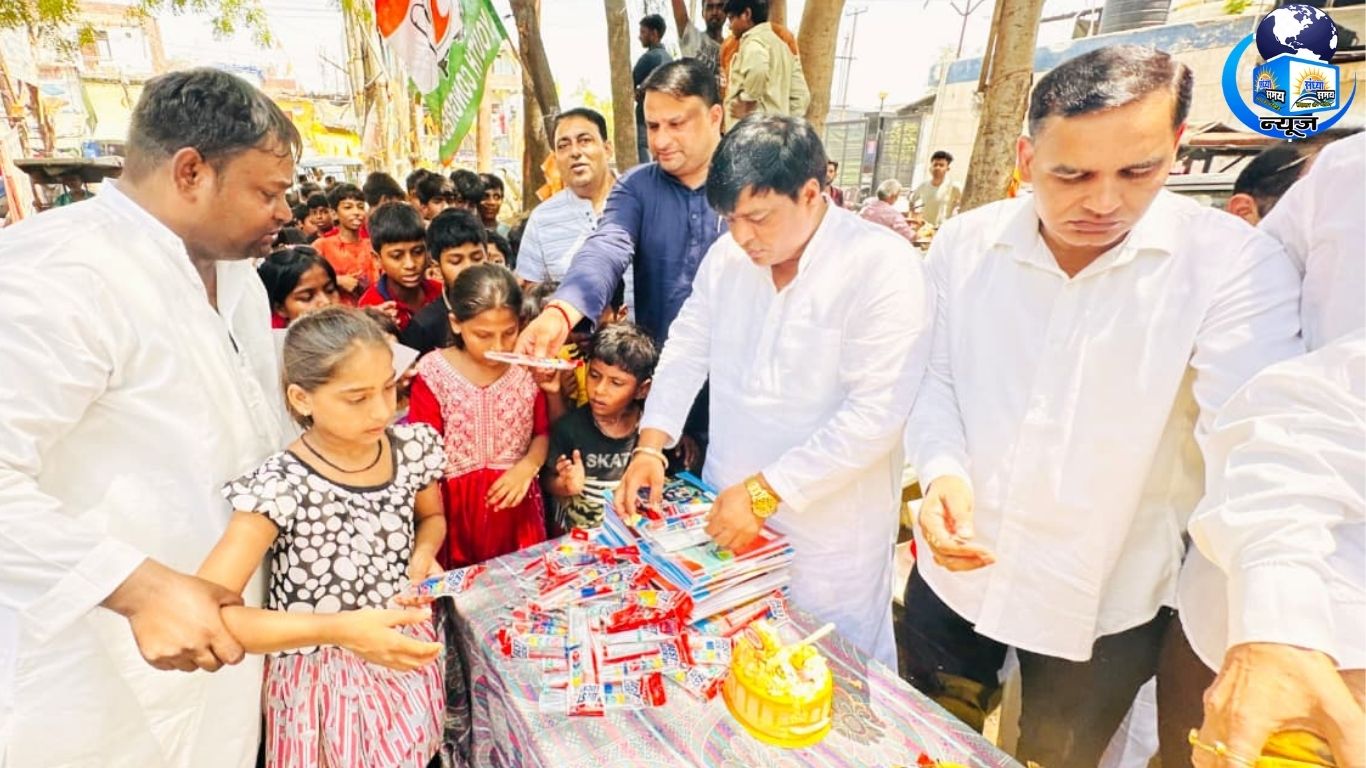नोएडा में राहुल गांधी का जन्मदिन सेवा और जनसंपर्क के साथ मनाया गया