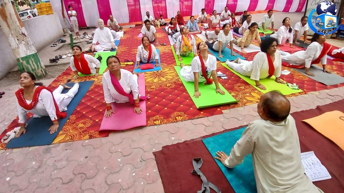 विभिन्न योगासन और प्राणायाम से मिला शारीरिक एवं मानसिक लाभ