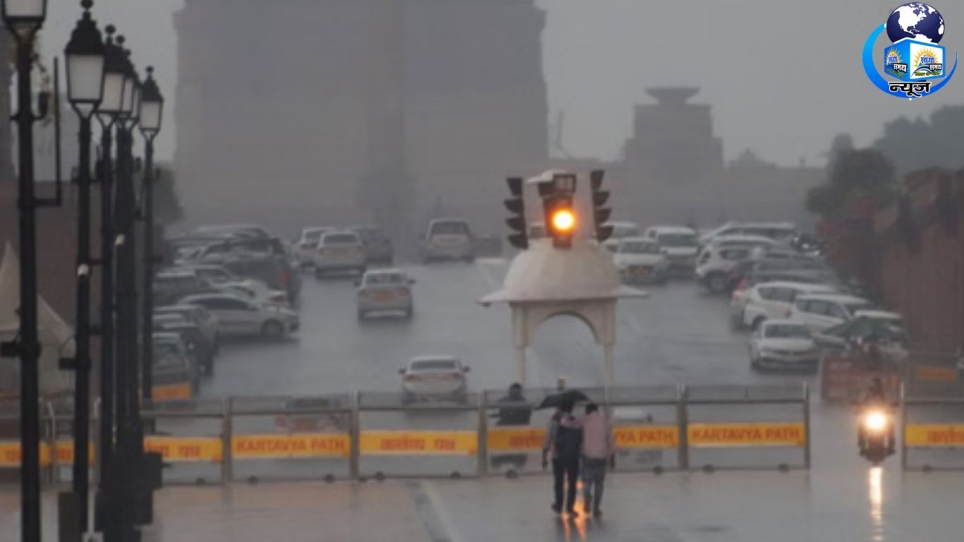 हल्की से मध्यम बारिश का सिलसिला शुरू: दिल्ली में मौसम का नया दौर