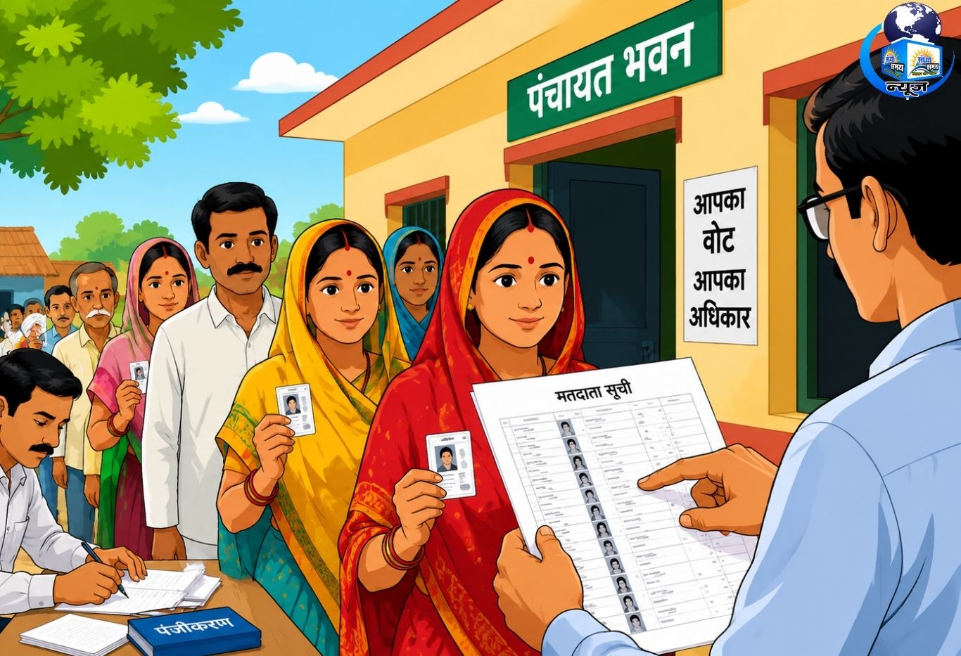 नई वोटर आईडी नंबर से यूपी पंचायत चुनाव में मतदान आसान हुआ