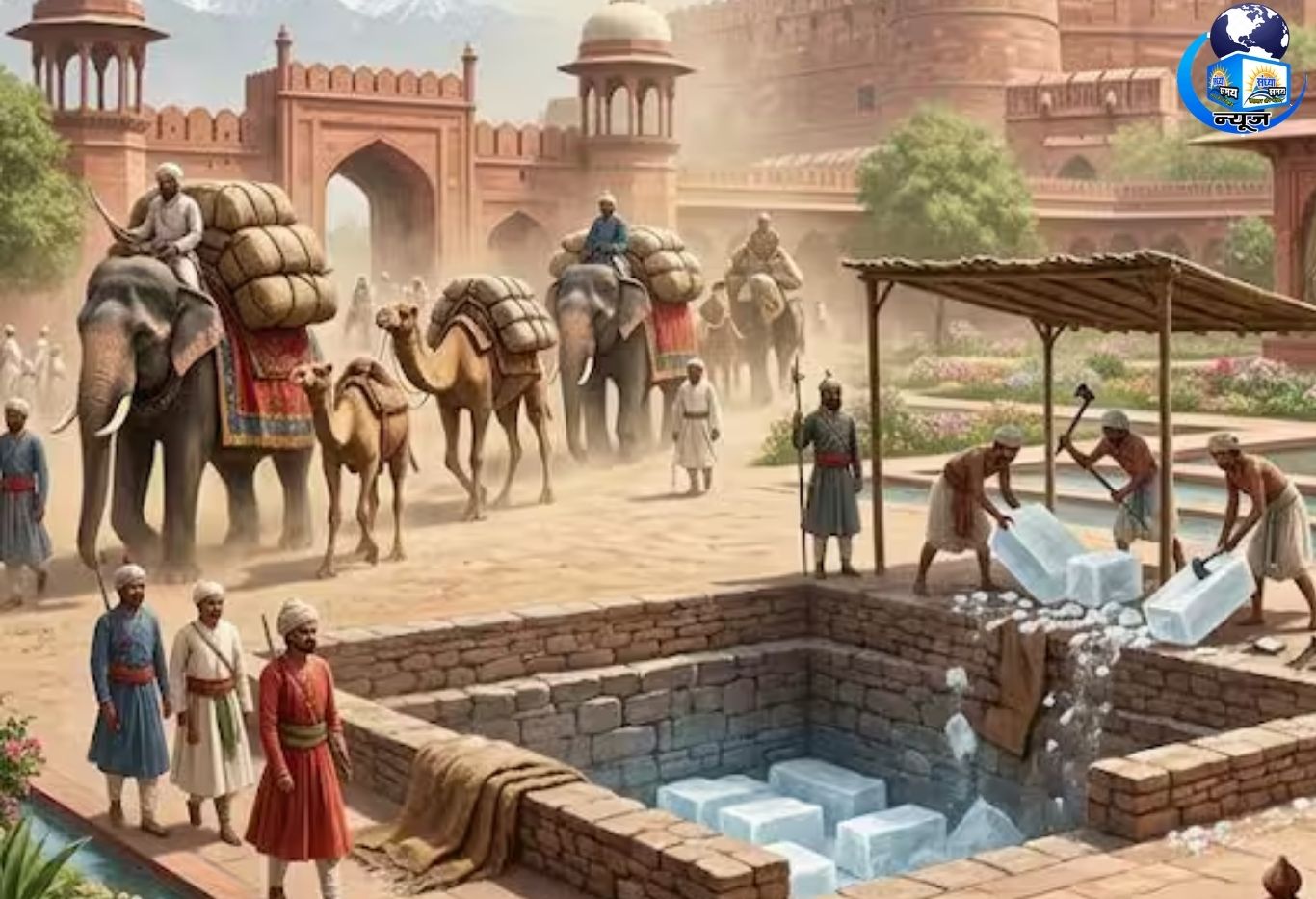 बिना बिजली के मुगल कैसे रखते थे बर्फ को महीनों तक सुरक्षित?