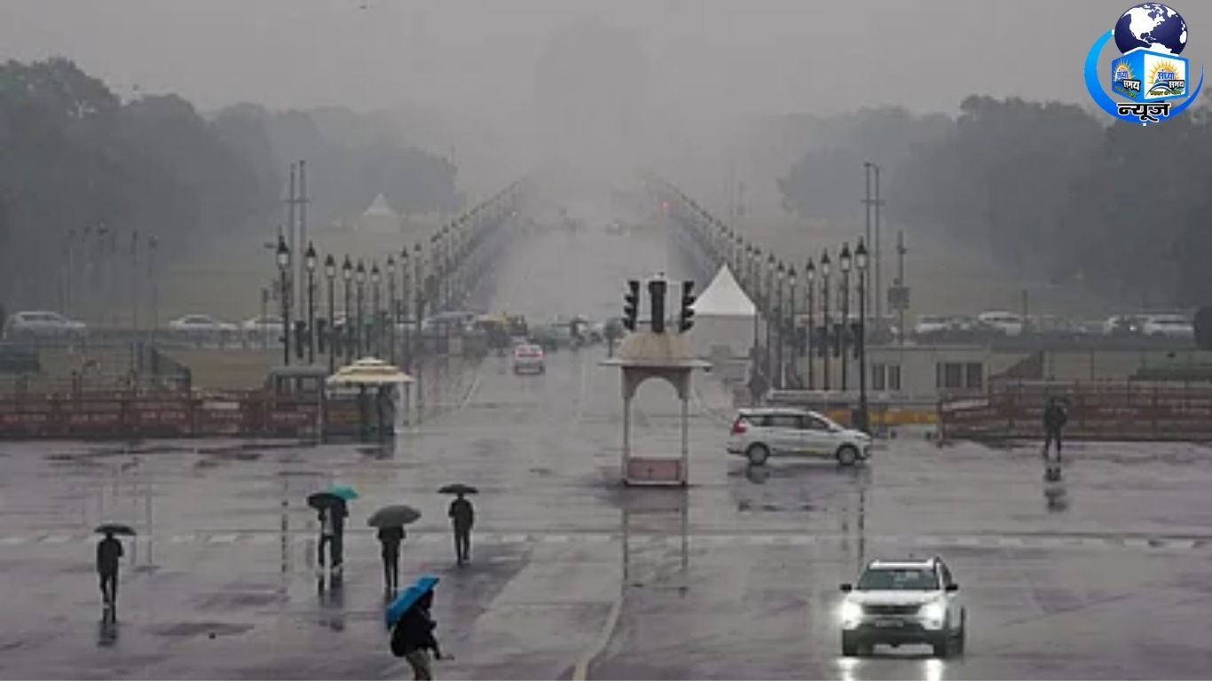बारिश ने दिल्ली-एनसीआर को जकड़ लिया: तेज़ हवाओं के साथ जलजला भी
