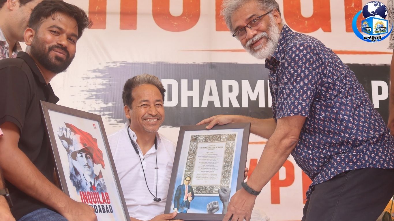 सोनम वांगचुक अनशन पर, स्वास्थ्य को लेकर चिंता बढ़ी