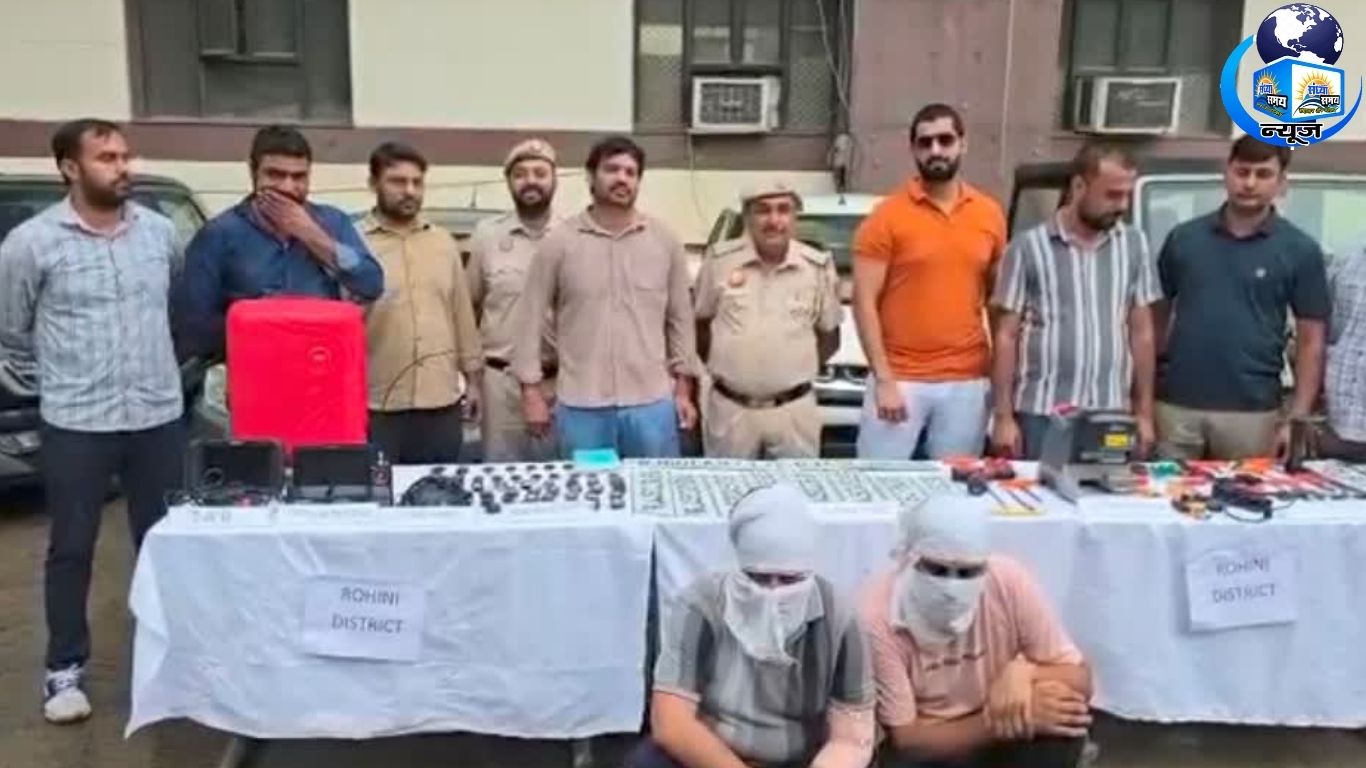 दिल्ली में हाई-टेक वाहन चोरी का बड़ा मामला उजागर