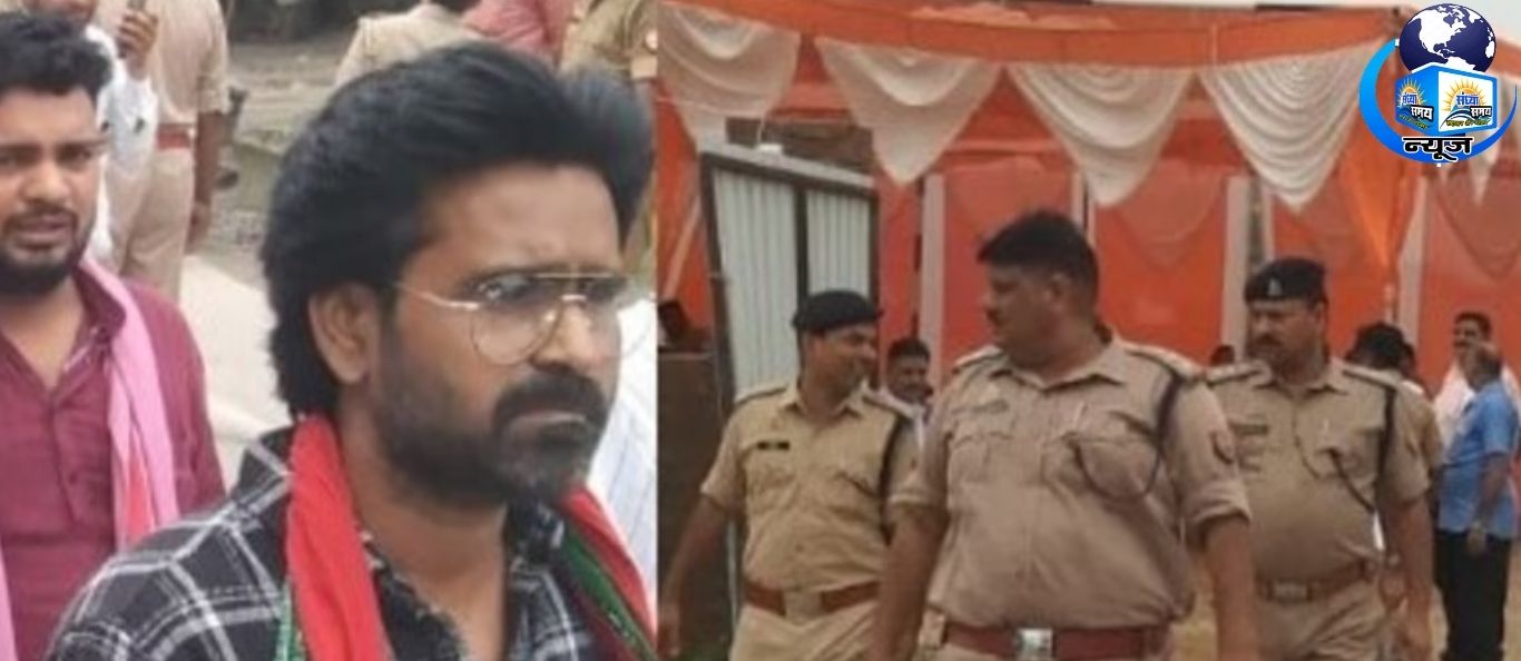 पुलिस ने रोके सपा नेता, बस्ती एथेनॉल फैक्ट्री विरोध भड़का