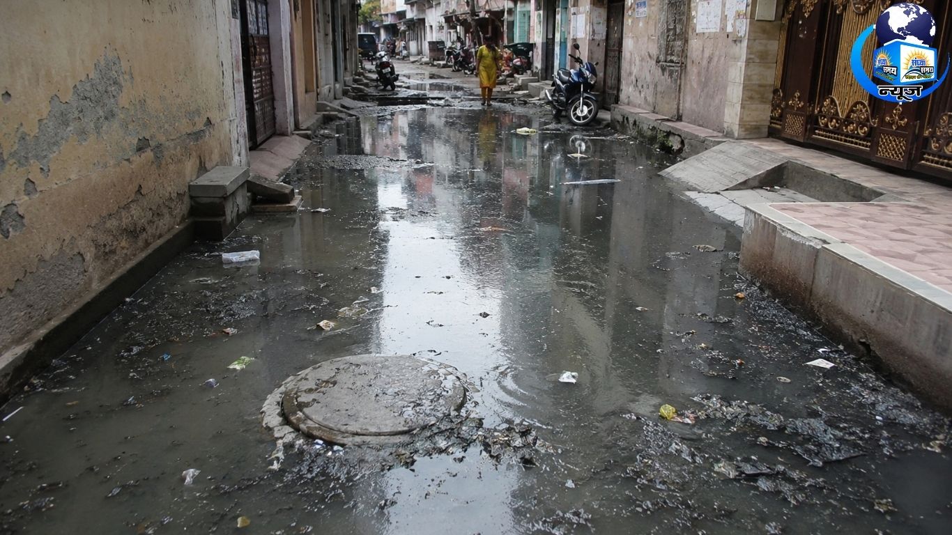 दिल्ली सरकार के टूटे वादे, सीवर जाम बिगाड़ रहा जिंदगी (फाइल फोटो)