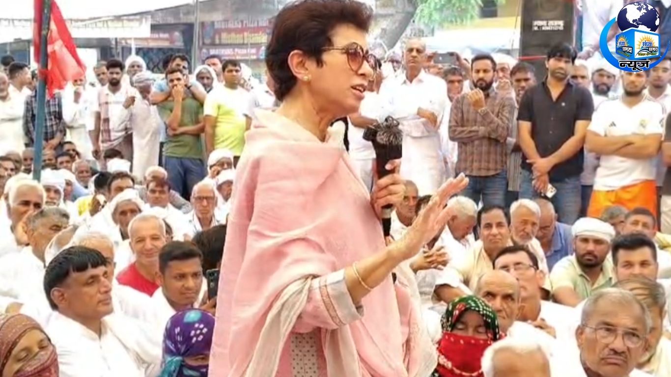 शैलजा का आरोप- घोटालों वाली भाजपा चानौत पिला रही प्यास