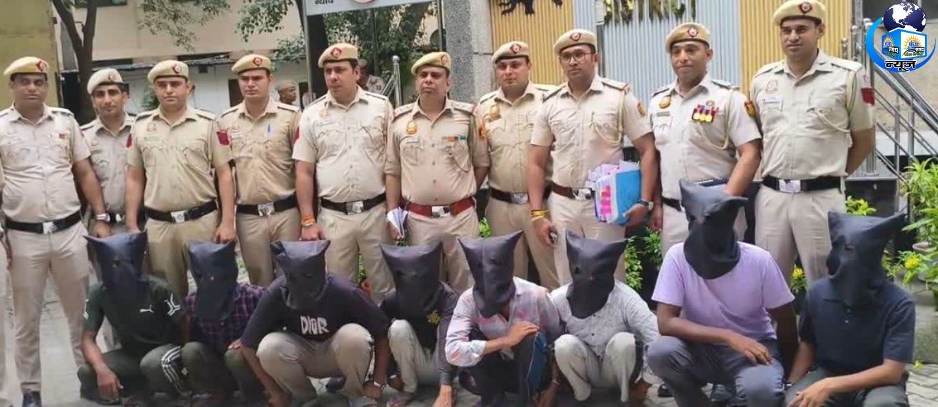 5 राज्यों में दिल्ली पुलिस का धमाका, 8 किलर धरे