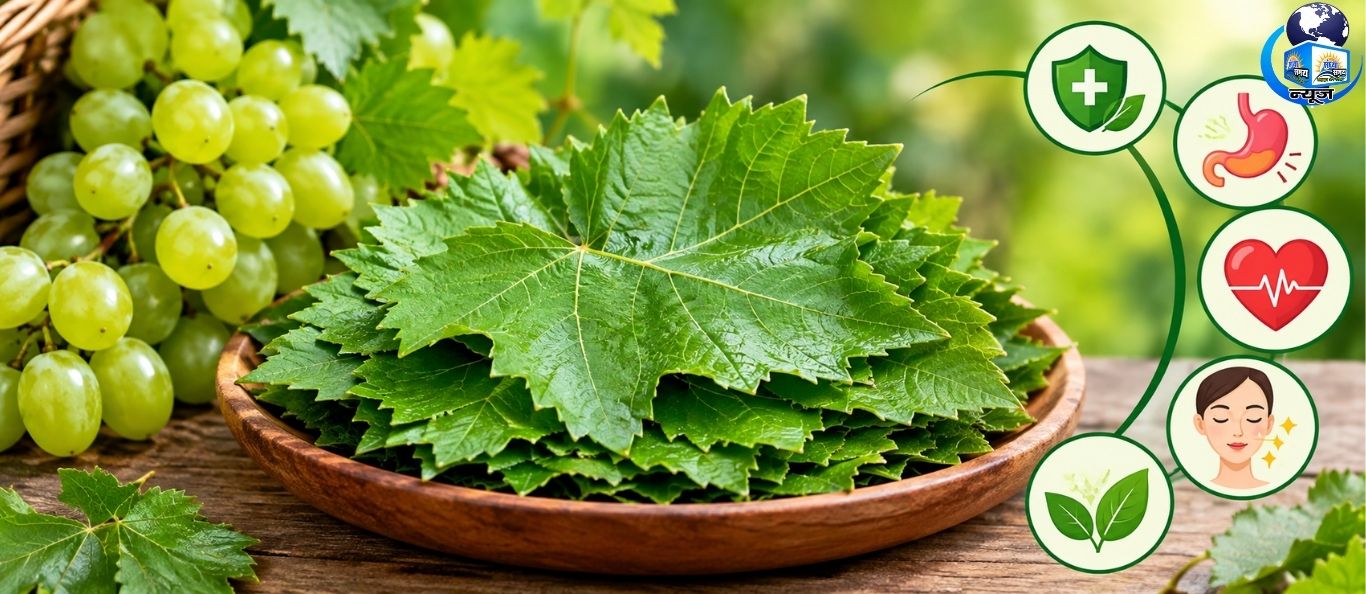 अंगूर के पत्तों में छिपे हैं सेहत के ये 7 राज