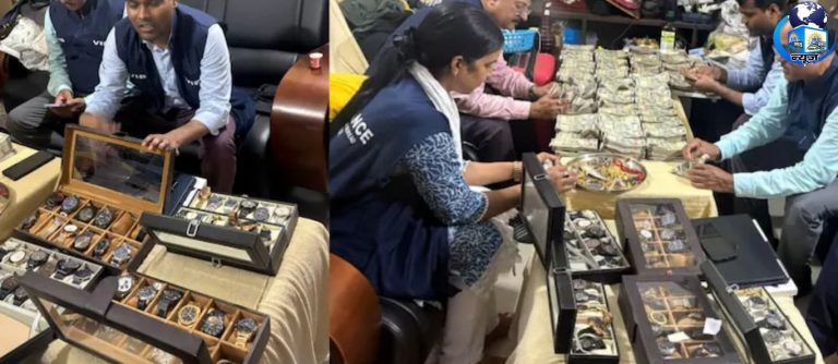 पटना में अफसर के ठिकाने से नोटों का ढेर