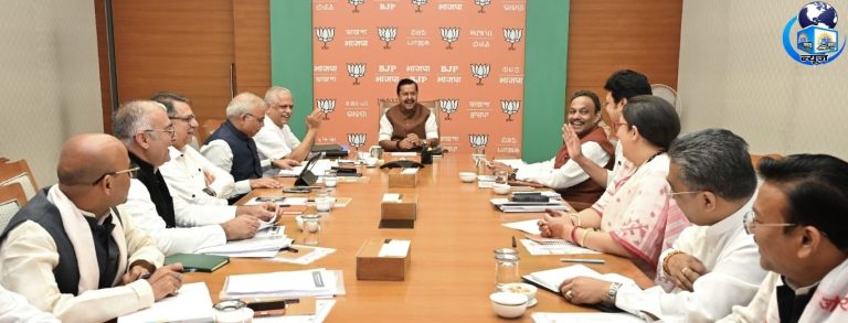 भाजपा की बड़ी बैठक: नितिन नबीन का महामंथन, कांग्रेस रैली पर नजर
