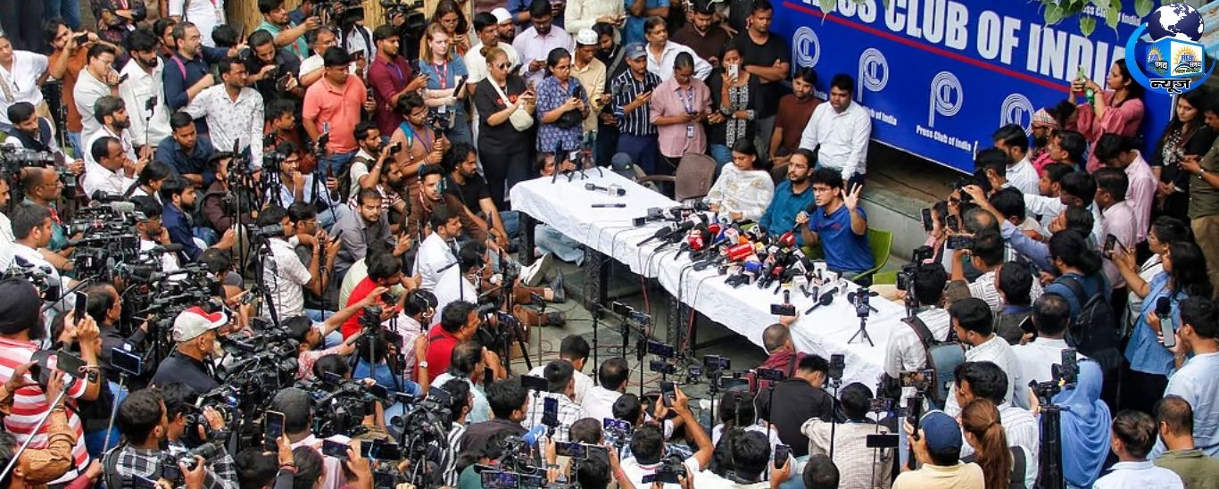 सीजेपी प्रेस कॉन्फ्रेंस: चुनाव आयोग, केंद्र सरकार और दिल्ली पुलिस पर आरोप